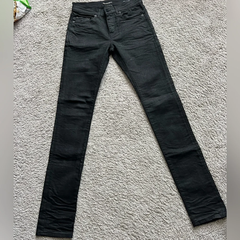 Saint Laurent | Jeans | Saint Laurent Waxed D2 Skinny 28 | Poshmark